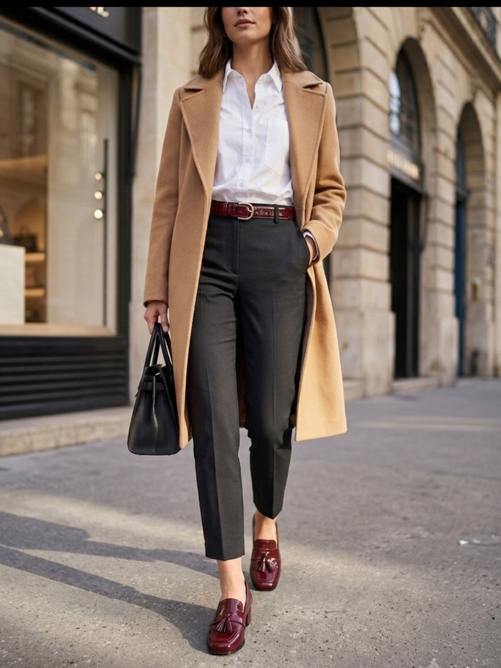 Easy Spirit Burgundy Tassel Moccasin Loafers